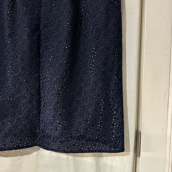 Vintage Sevier Skirts Blue Embroidered Skirt –Estimated Size 20W (1X–2X) - Picture 6 of 16